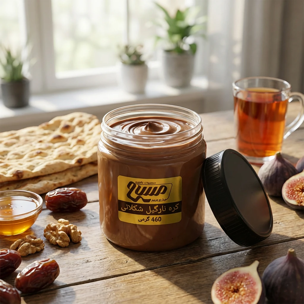 کره نارگیل شکلاتی