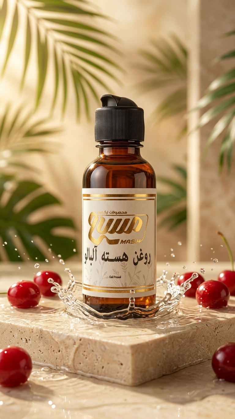 روغن هسته آلبالو (تقویت لب و پوست و مو)