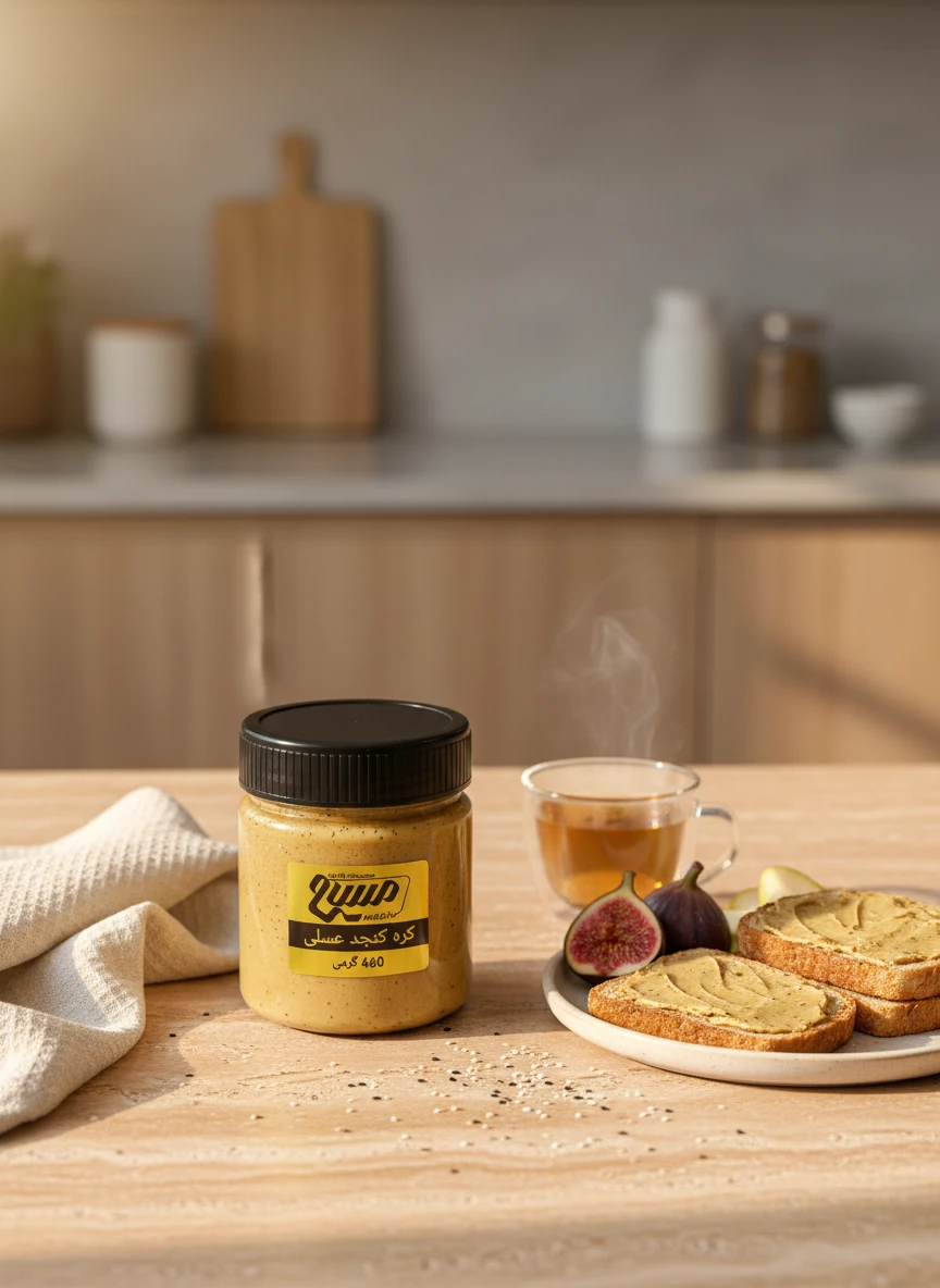 کره کنجد عسلی