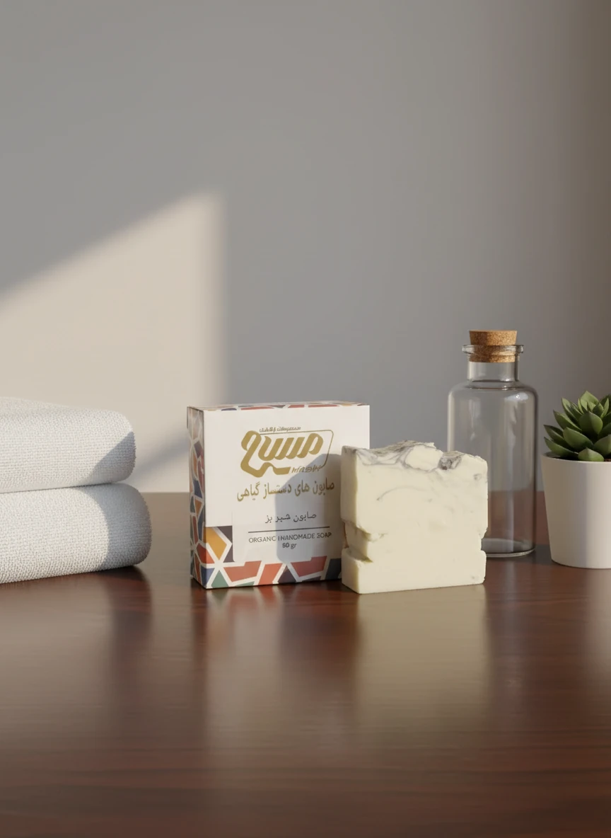 صابون شیر بز 90 گرمی